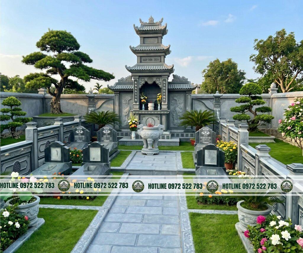 Khu Lăng Mộ Gia Đình – Không Gian Thờ Cúng Trang Nghiêm Cho Cả Gia Đình