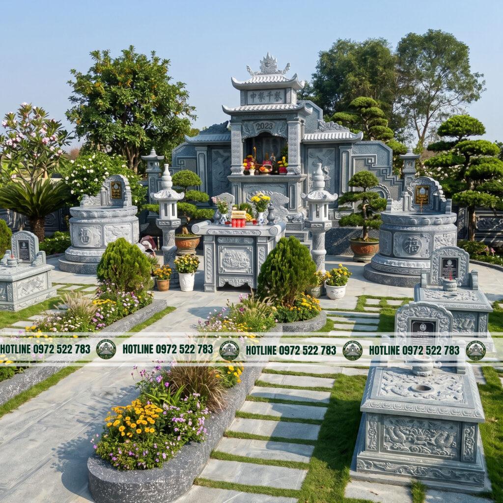 Khu Lăng Mộ Gia Đình – Không Gian Thờ Cúng Trang Nghiêm Cho Cả Gia Đình