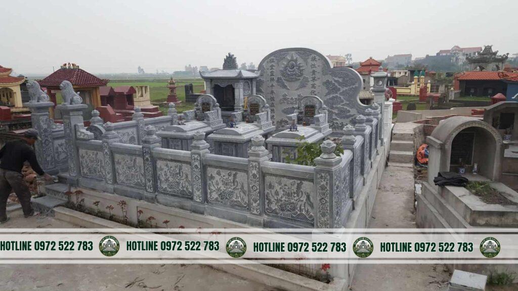 Khu Lăng Mộ Gia Đình – Không Gian Thờ Cúng Trang Nghiêm Cho Cả Gia Đình