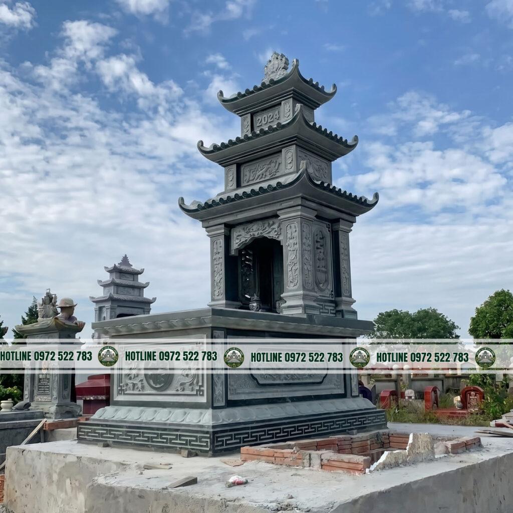 Mộ Đá 3 Mái – Kiến Trúc Bề Thế, Uy Nghi Cho Nơi An Nghỉ Tổ Tiên