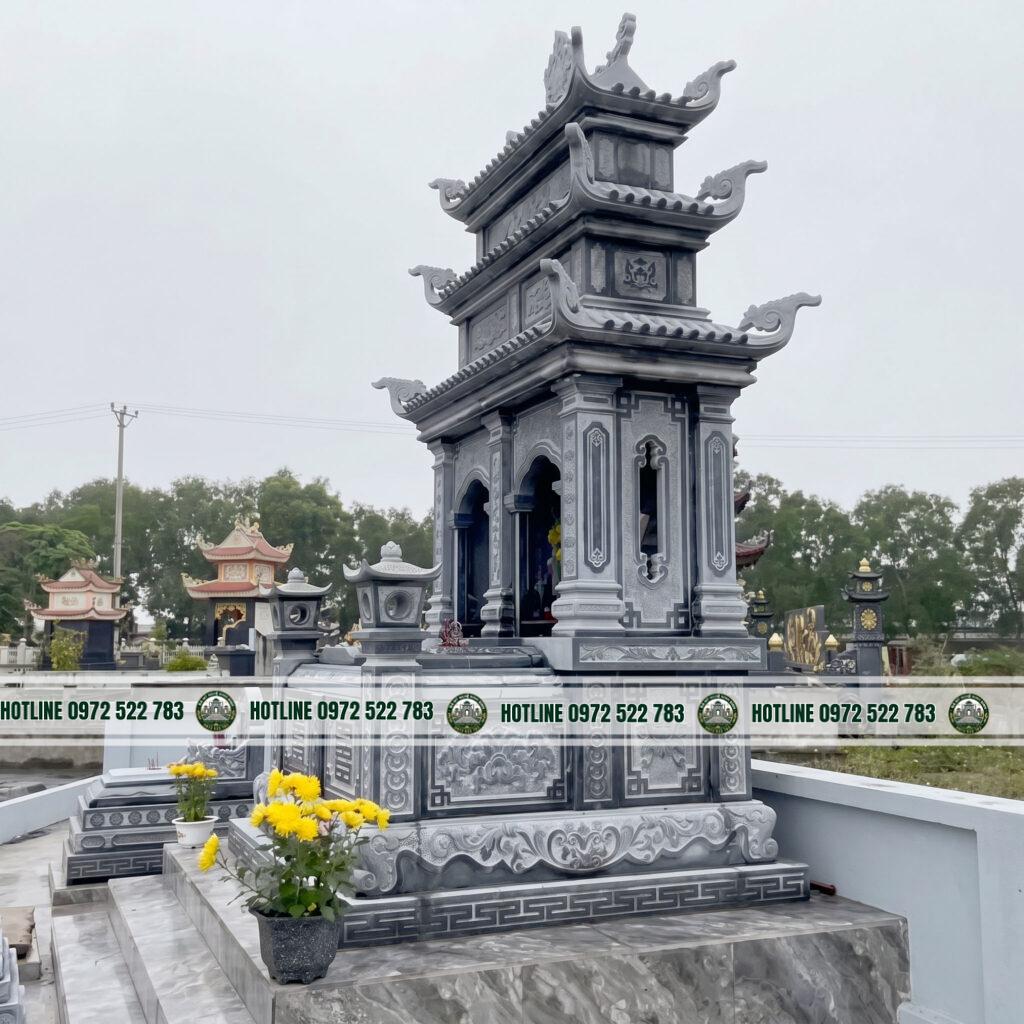 Mộ Đá 3 Mái – Kiến Trúc Bề Thế, Uy Nghi Cho Nơi An Nghỉ Tổ Tiên
