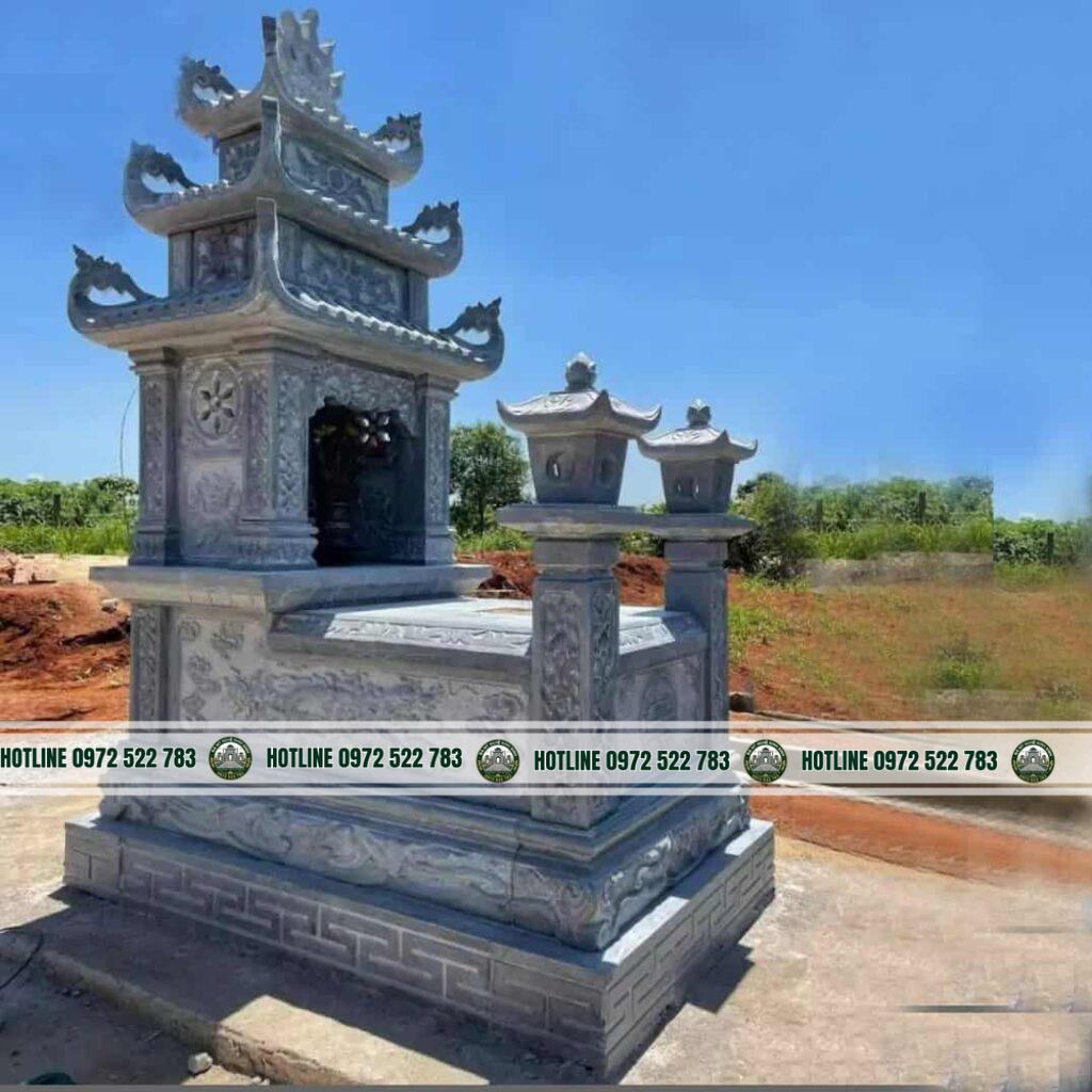 Mộ Đá 3 Mái – Kiến Trúc Bề Thế, Uy Nghi Cho Nơi An Nghỉ Tổ Tiên