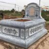 Mộ Đá Không Mái – Thiết Kế Đơn Giản, Phù Hợp Khu Lăng Mộ Nhiều Phần Mộ