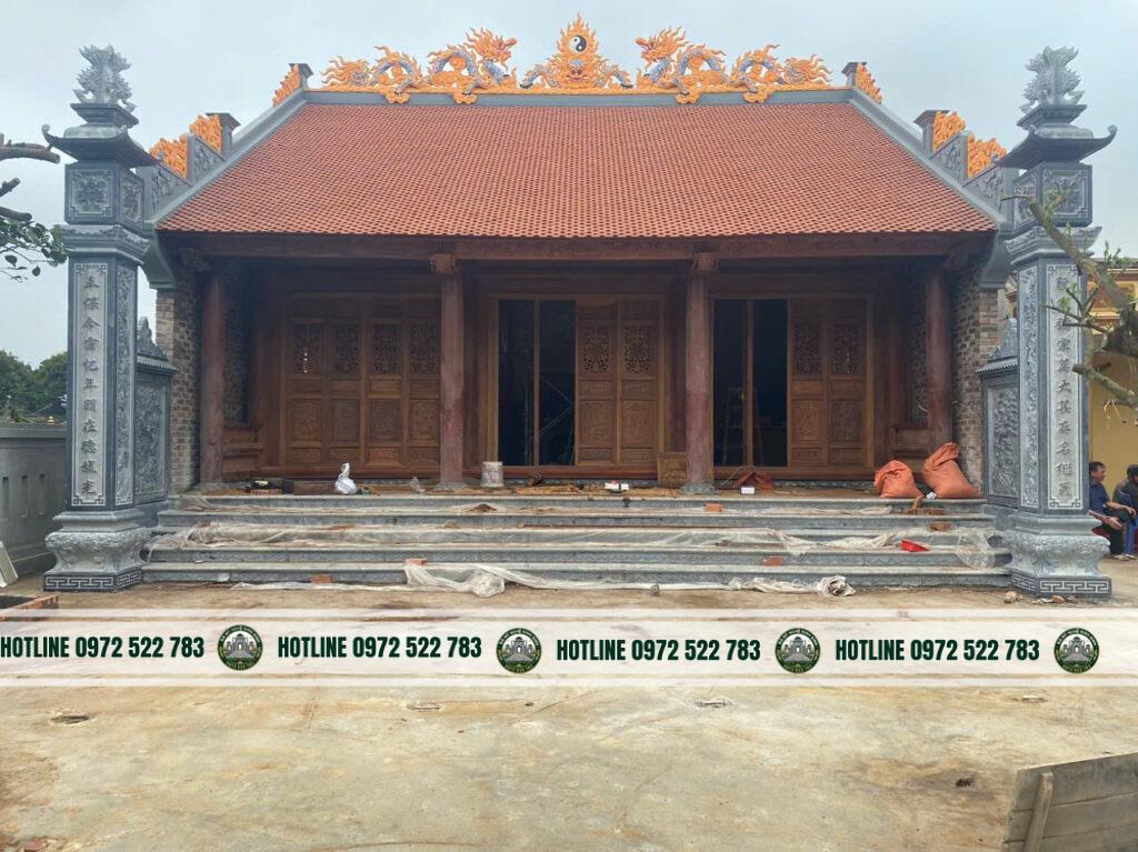 Cột Đá Hiên – Trụ Đỡ Vững Chãi Cho Hiên Nhà Thờ Họ, Từ Đường