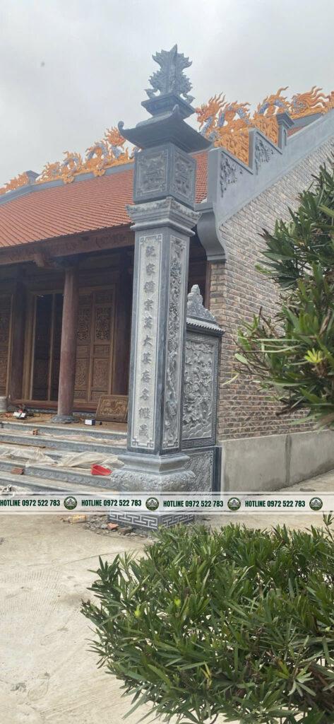 Kích Thước Cột Đá Hiên – Số Đo Thường Dùng Cho Nhà Thờ Họ