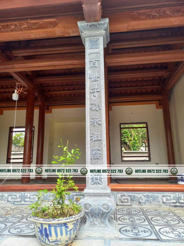 Mẫu Cột Trụ Đồng Đẹp – Tiêu Chí Chọn Cặp Cột Lửa Cho Nhà Thờ Họ