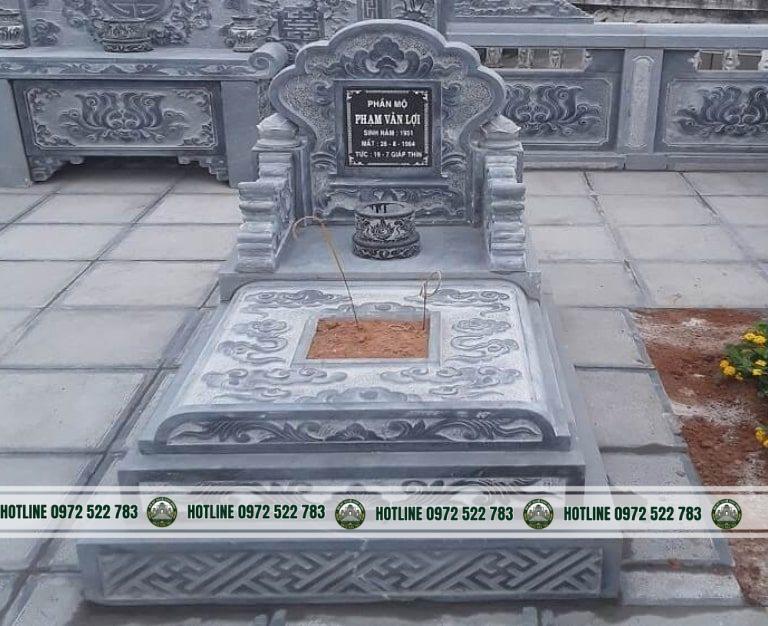 Mẫu Mộ Đá Không Mái Đẹp – Vẻ Đẹp Từ Sự Tối Giản
