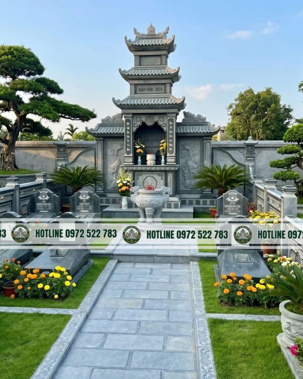 Khu Lăng Mộ Gia Đình – Không Gian Thờ Cúng Trang Nghiêm Cho Cả Gia Đình