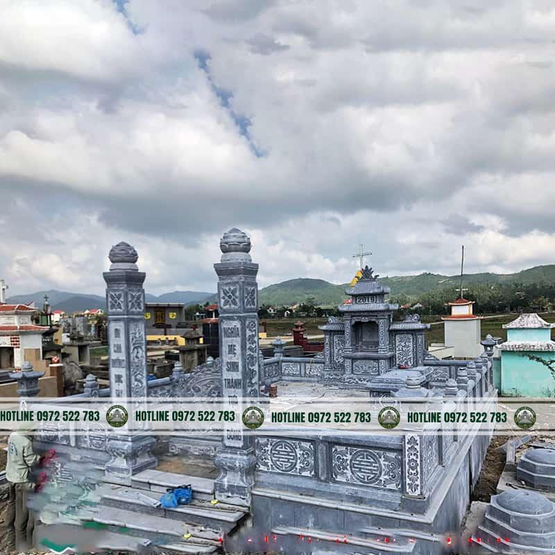Mau-lang-mo-da-dep-8 Khu Lăng Mộ Gia Đình – Không Gian Thờ Cúng Trang Nghiêm Cho Cả Gia Đình