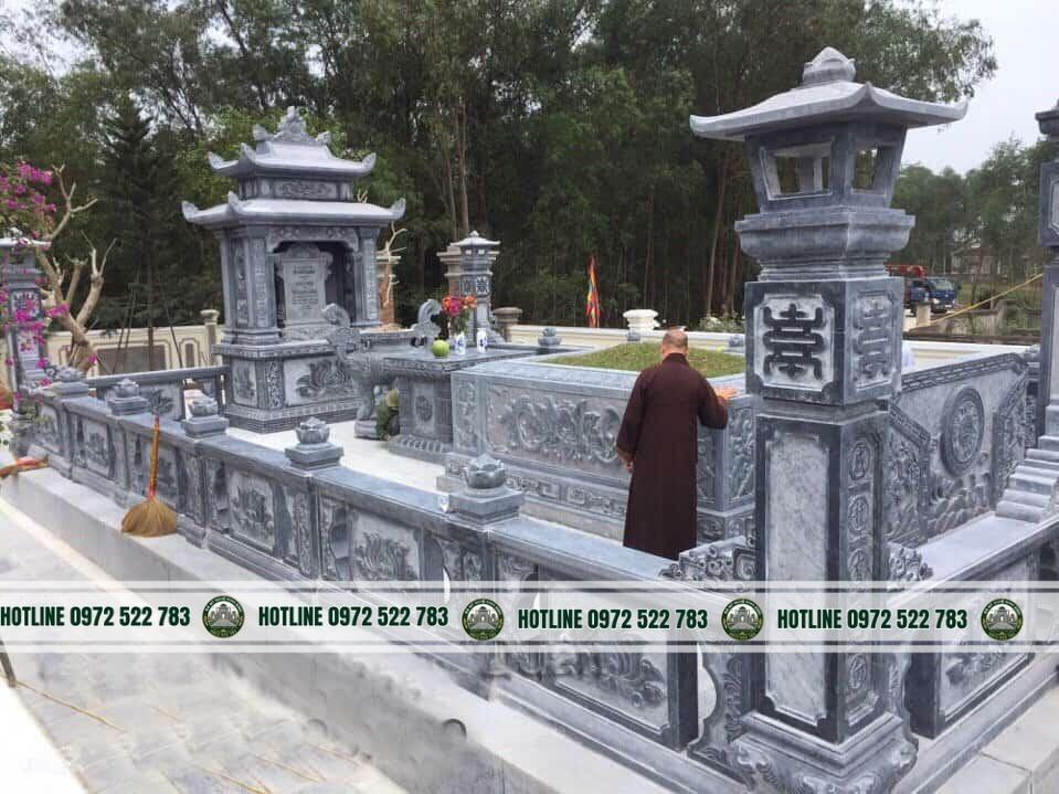 Mo-da-dep-o-Khu-lang-mo-da-dep Khu Lăng Mộ Gia Đình – Không Gian Thờ Cúng Trang Nghiêm Cho Cả Gia Đình