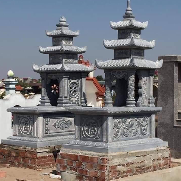 Mẫu Lăng Mộ Đá Đẹp Chuẩn Phong Thủy