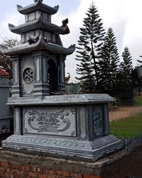 Mộ Đá 3 Mái – Kiến Trúc Bề Thế, Uy Nghi Cho Nơi An Nghỉ Tổ Tiên