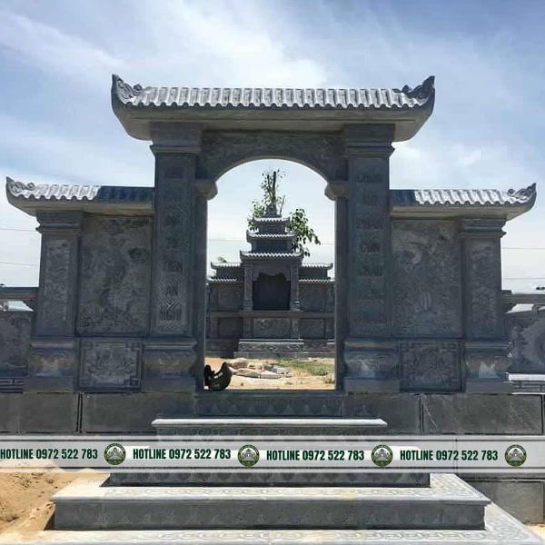 Cổng Đá – Điểm Nhấn Uy Nghiêm Cho Lối Vào Nhà Thờ Họ, Khu Lăng Mộ