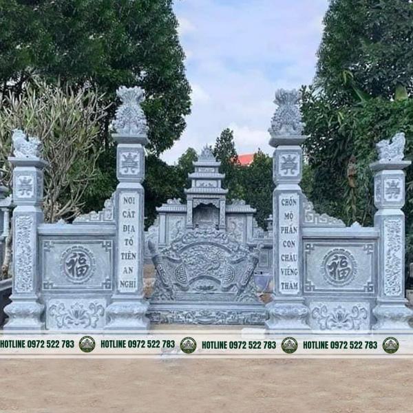 Cổng Đá – Điểm Nhấn Uy Nghiêm Cho Lối Vào Nhà Thờ Họ, Khu Lăng Mộ