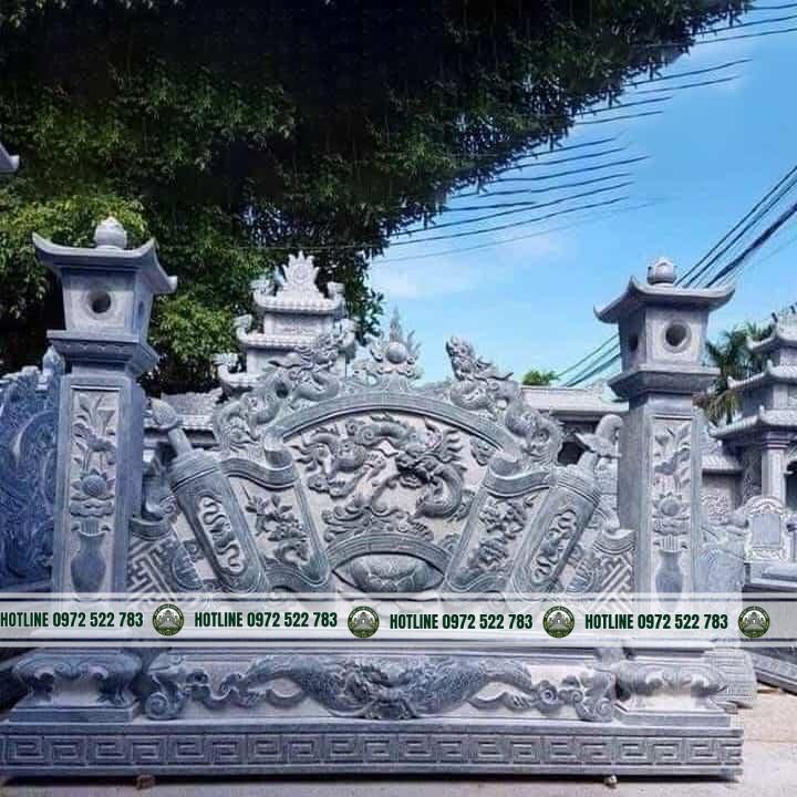 Cuon-thu-da-dep-17 Cuốn Thư Đá – Nét Chạm Khắc Trang Trọng Cho Nhà Thờ Họ, Từ Đường