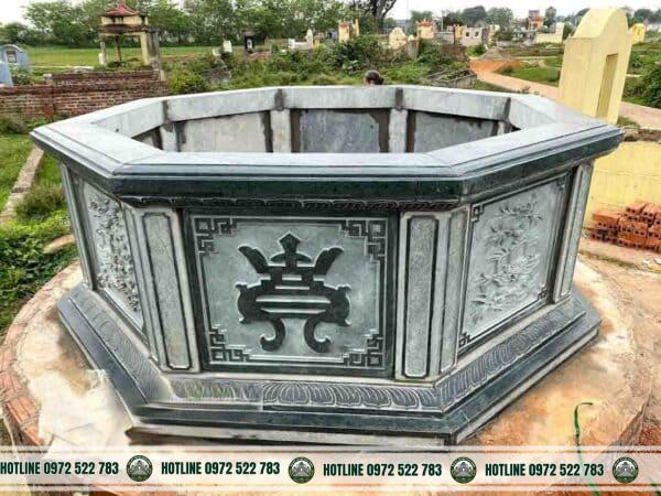 Mộ Đá Bát Giác – Kiểu Dáng Độc Đáo Theo Hình Bát Quái