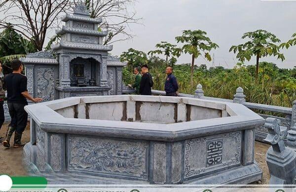 MDBG09-Mo-da-bat-giac Mộ Đá Bát Giác – Kiểu Dáng Độc Đáo Theo Hình Bát Quái