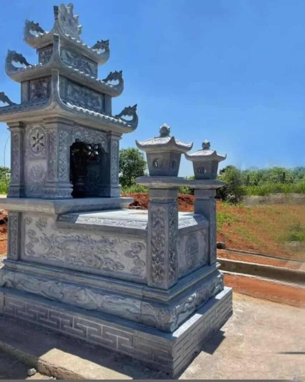Mộ Đá 3 Mái – Kiến Trúc Bề Thế, Uy Nghi Cho Nơi An Nghỉ Tổ Tiên