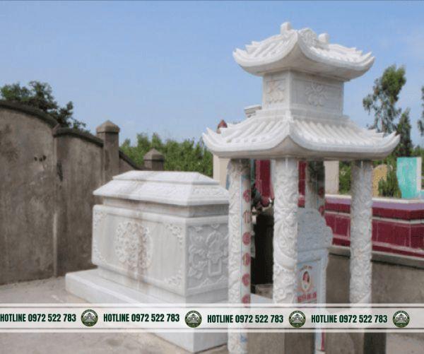 mau-lang-mo-da-voi-hoa-tiet-hoa-van-tinh-te Mộ Đá Cẩm Thạch – Vẻ Đẹp Sang Trọng Từ Vân Đá Tự Nhiên
