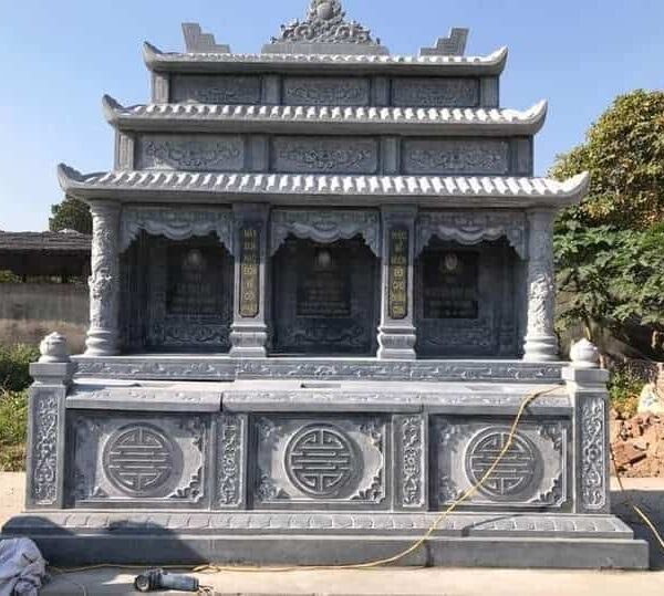 Mộ Đá 3 Mái – Kiến Trúc Bề Thế, Uy Nghi Cho Nơi An Nghỉ Tổ Tiên