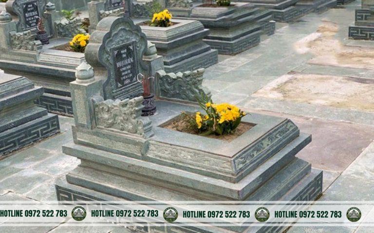 mo-da-khong-mai-19 Mộ Đá Không Mái – Thiết Kế Đơn Giản, Phù Hợp Khu Lăng Mộ Nhiều Phần Mộ