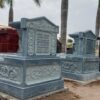 Mộ Đá Không Mái – Thiết Kế Đơn Giản, Phù Hợp Khu Lăng Mộ Nhiều Phần Mộ