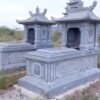 Mộ Đá 1 Mái – Kiểu Mộ Có Mái Gọn Gàng, Trang Nghiêm